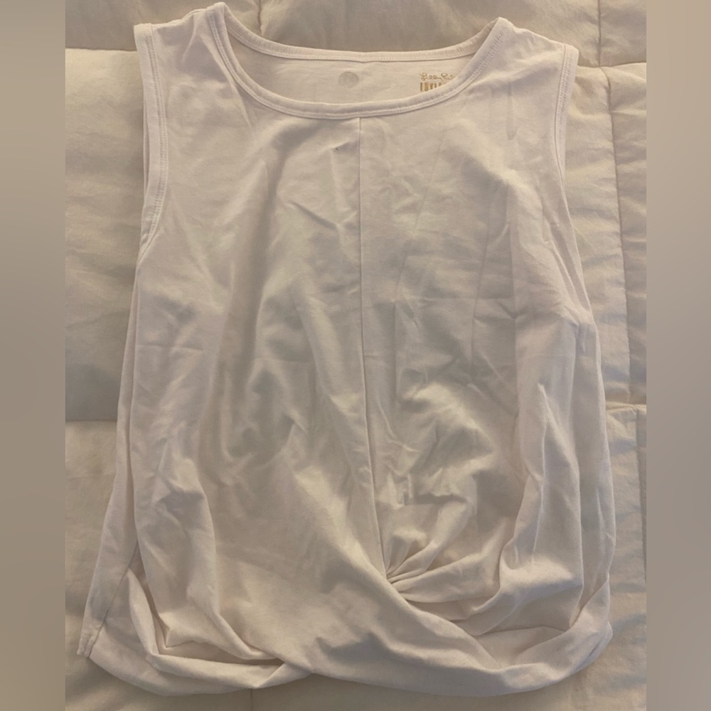 Lilly Pulitzer White Lux Top